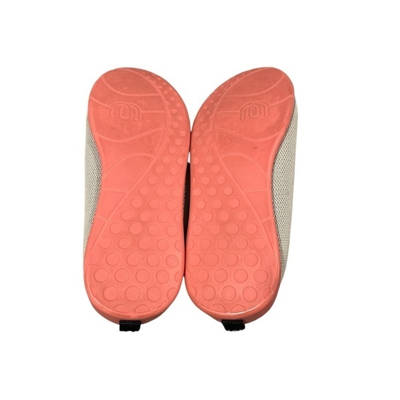 MAHABIS Classic Summer Slippers Womens 38 or 7.5 Gray Peach Slip on - Picture 5 of 7